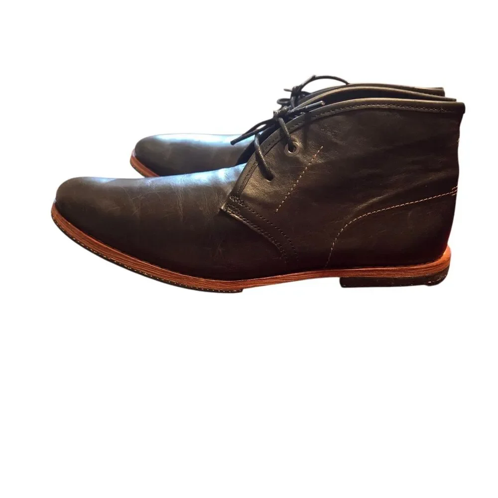 Timberland Boot Company Wodehouse Lost History Chukka Boots Burnished Black 9
